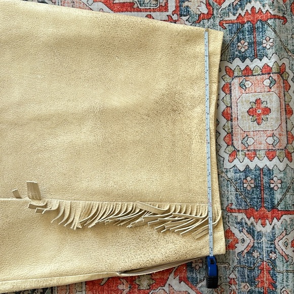 Ralph Lauren Collection McKayla Deerskin Skirt - Picture 7 of 7